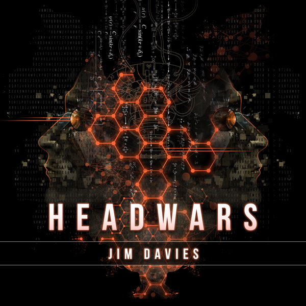 Album art for the ROCK album HEADWARS by JIM DAVIES.