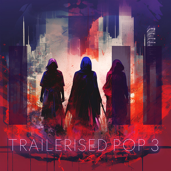 Album art for the SCORE album TRAILERISED POP 3