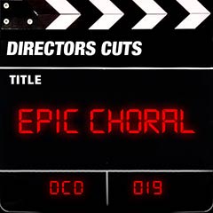 Album art for the SCORE album EPIC CHORAL by KLAUS BADELT.