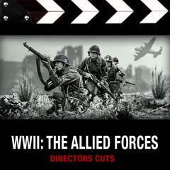 Album art for the SCORE album WWII - THE ALLIED FORCES by DYLAN THOMAS PRICE.