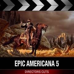Album art for the SCORE album EPIC AMERICANA 5 by JASMINE DENISE CALALANG SANTOS.