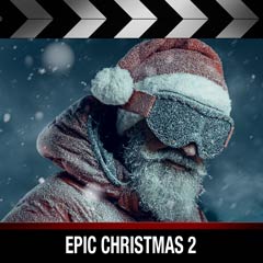 Album art for the HOLIDAY album EPIC CHRISTMAS 2 by ANZE  ROZMAN.