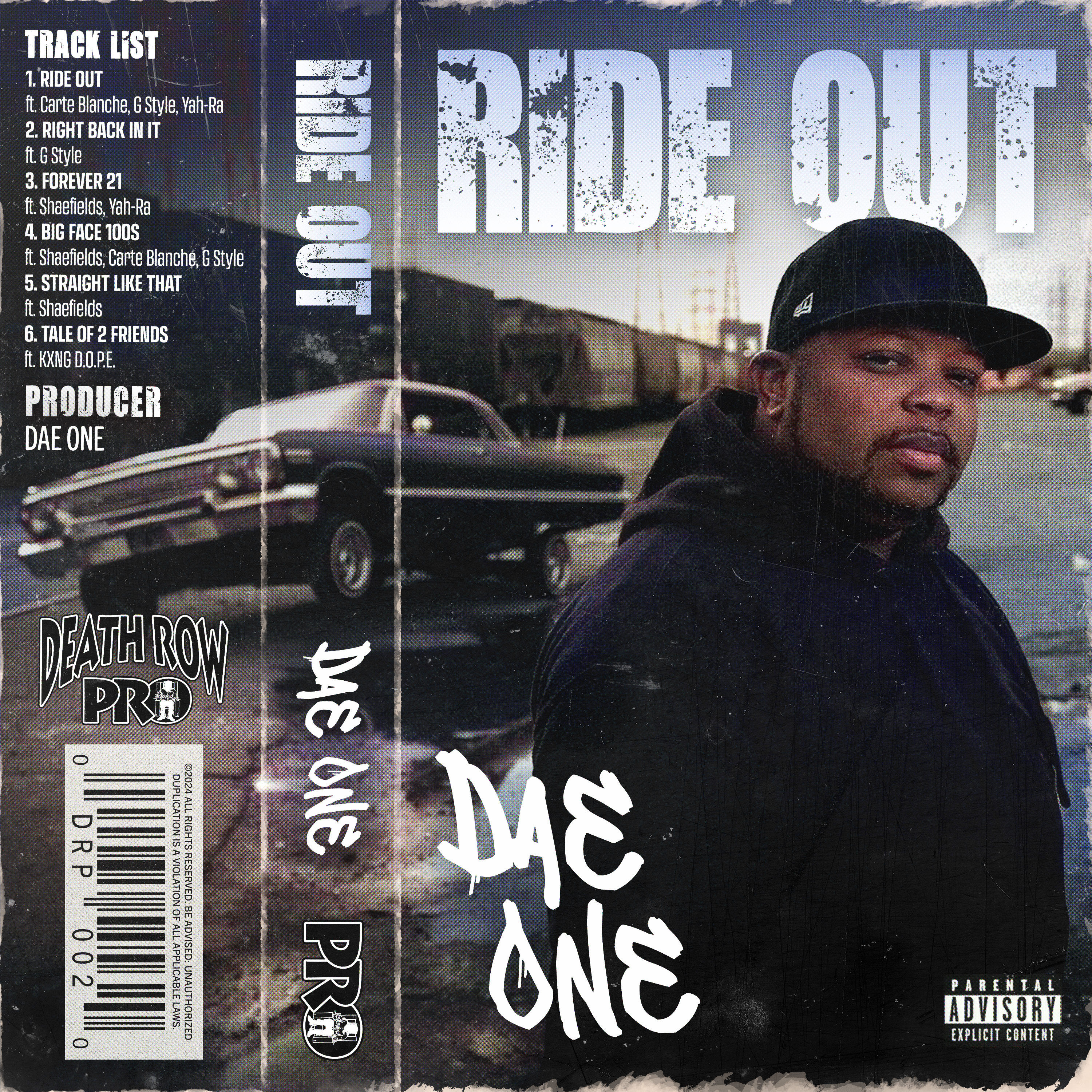 AETN RIDE OUT (Ft. Carte Blanche, G Style, Yah-Ra) (EXPLICIT)