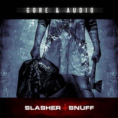 Album art for the SCORE album SLASHER AND SNUFF by ROBERT  ALLAIRE.
