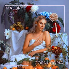 Album art for the POP album CORNUCOPIA by MALORY LEYLAND TORR.