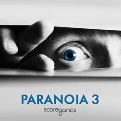 Album art for the SCORE album PARANOIA 3 by DANIEL SUETT.