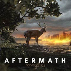 Album art for the SCORE album AFTERMATH by JOSHUA RAINGS ATCHLEY.