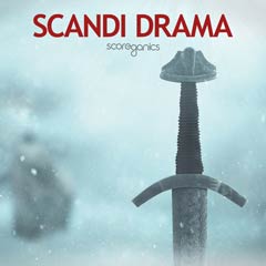 Album art for the SCORE album SCANDI DRAMA by DYLAN THOMAS PRICE.