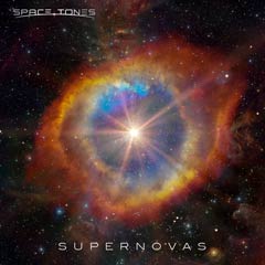 Album art for the SCORE album SUPERNOVAS by ANDREW JAMES CHRISTIE.