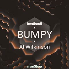 Album art for the EDM album BUMPY by AL  WILKINSON.