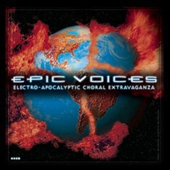 Album art for the SCORE album EPIC VOICES by BRIAN DE MERCIA.
