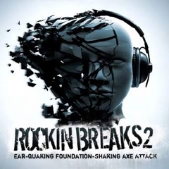 Album art for the EDM album ROCKIN' BREAKS 2 by TOM SALTA.