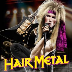 Album art for the ROCK album HAIR METAL by TONY LEE STAFFORD JR.