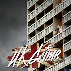 Album art for the HIP HOP album UK GRIME by DREW KWAME.