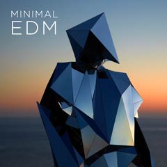 Album art for the EDM album MINIMAL EDM by JAMES DONALD DAVIES.
