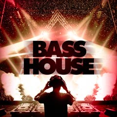 Album art for the EDM album BASS HOUSE by JAMES DONALD DAVIES.