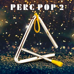 Album art for the POP album PERC POP 2 by RHYS STEPHEN FLETCHER.