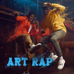 Album art for the HIP HOP album ART RAP by ALEXANDER BENNJAMIN CONDLIFFE.
