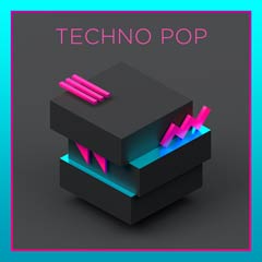 Album art for the POP album TECHNO POP by THOMAS MARK HARVEY.