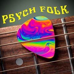 Album art for the FOLK album PSYCH FOLK by THOMAS EDWARD BROMLEY.