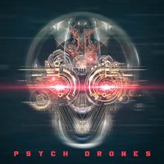 Album art for the ROCK album PSYCH DRONES by KURT KARVER.