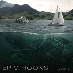 Album art for the SCORE album EPIC HOOKS VOL 2 by ROSIE ODDIE.