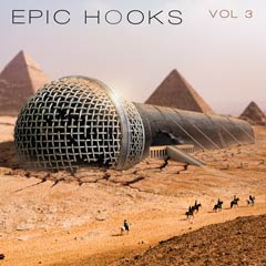 Album art for the SCORE album EPIC HOOKS VOL 3 by DANIEL MARK FARRANT.