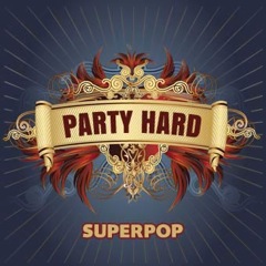 Album art for the POP album PARTY HARD by PHOEBE MARKOWITZ OGAN.