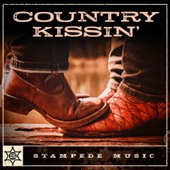 Album art for the COUNTRY album COUNTRY KISSIN by ARON LEIGH.