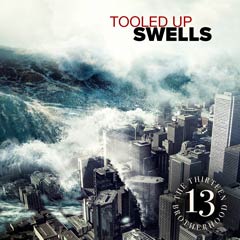 Album art for the SOUND DESIGN album TOOLED UP – SWELLS by ANDREW JAMES CHRISTIE.