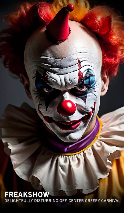 Playlist: Freakshow - Delightfully Disturbing Off-Center Creepy Carnival