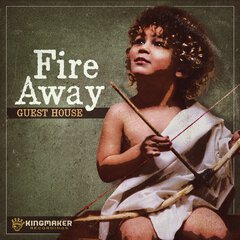Album art for the POP album Fire Away by GUESTHOUSE
