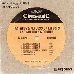 Album art for the CLASSICAL album Fanfares & Percussion Effects and Children's Corner