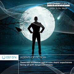 Album art for the SCORE album AGENTS OF FICTION