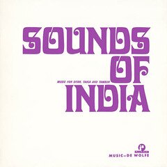 Album art for the WORLD album SOUNDS OF INDIA
