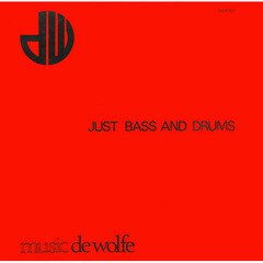 Album art for the JAZZ album JUST BASS AND DRUMS