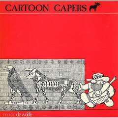 Album art for the KIDS album CARTOON CAPERS