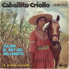 Album art for the LATIN album CABALLITO CRIOLLO by JULIAN EL REY DEL VALLENATO