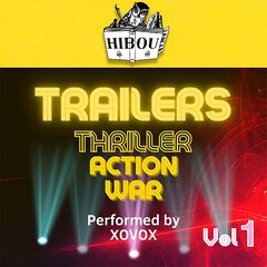Album art for the SCORE album TRAILERS FOR THRILLER ACTION AND WAR