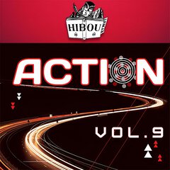 Album art for the EDM album ACTION VOLUME 9