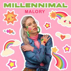 Album art for the POP album MILLENNIMAL by MALORY
