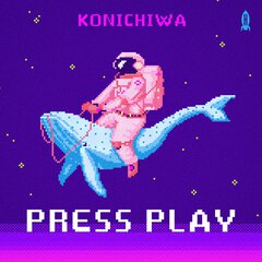 Album art for the ELECTRONICA album PRESS PLAY by KONICHIWA
