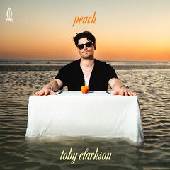 Album art for the POP album PEACH by TOBY CLARKSON