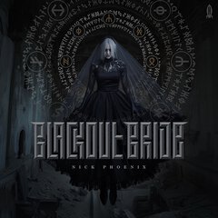 Album art for the ROCK album BLACKOUT BRIDE by NICK PHOENIX