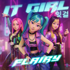 Album art for the POP album IT GIRL by FLAIRY