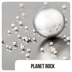 Album art for the POP album Planet Rock