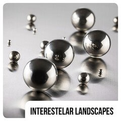 Album art for the EDM album Interstellar Landscapes