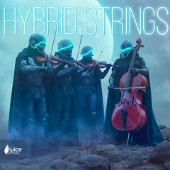 Album art for the SCORE album HYBRID STRINGS by WALTER MAIR.
