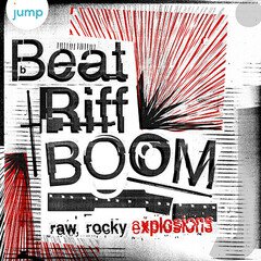 Album art for the EDM album Beat Riff Boom