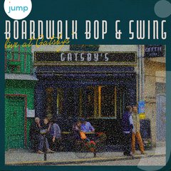 Album art for the JAZZ album Boardwalk Bop and Swing